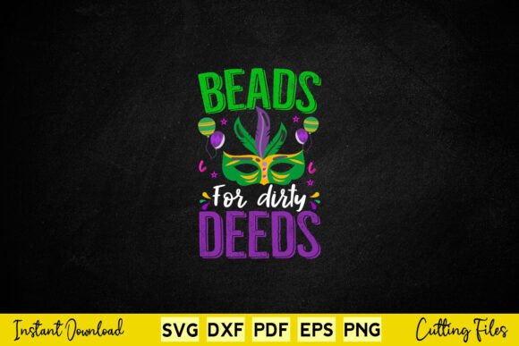 Beads for Dirty Deeds Mardi Gras Design Review