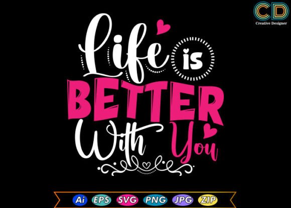 LIFE is BETTER with YOU Free Designs Review