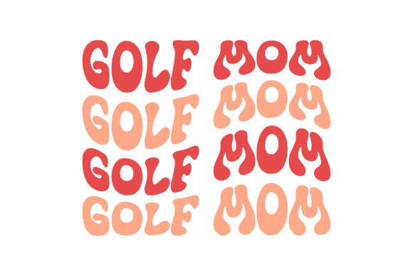 Retro Golf Mom SVG PNG T-shirt Design Review