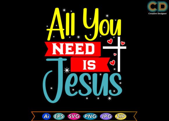 Review: ALL YOU NEED is JESUS Embroidery Design