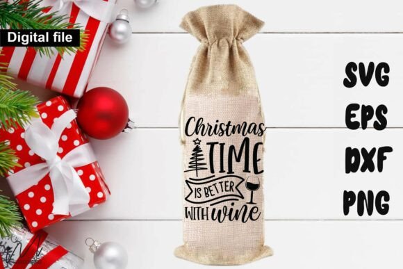 Review: Christmas Time is Better with Wine Bag Design