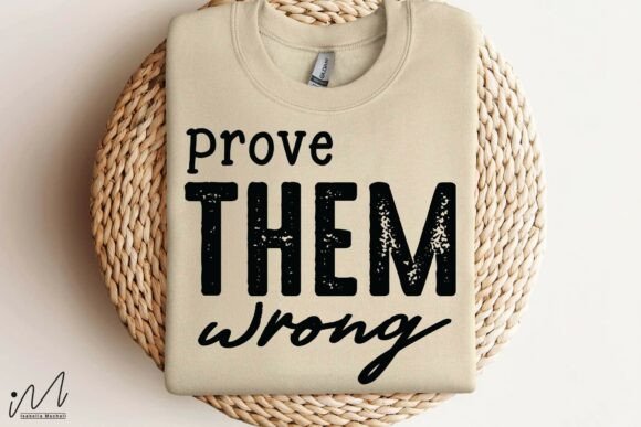 Review: Prove Them Wrong SVG for Embroidery