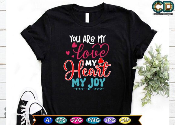 Review: You Are My Love, My Heart, My Joy Embroidery Design