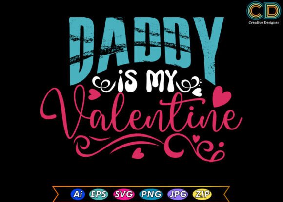 Reviewing DADDY is MY VALENTINE for Embroidery
