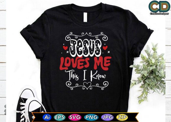 Reviewing JESUS LOVES ME THIS I KNOW Valentine for Embroidery