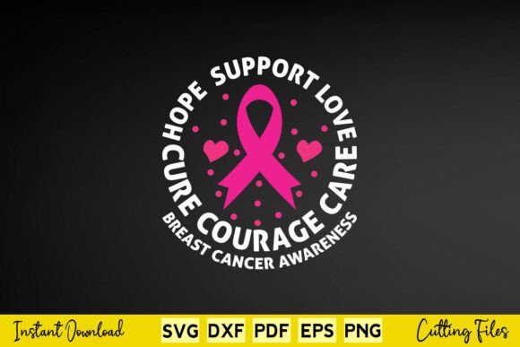 Reviewing the Free Breast Cancer Support Pink Ribbon Design