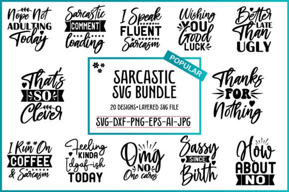Sarcasm Svg Bundle: A Designer’s Real-World Review