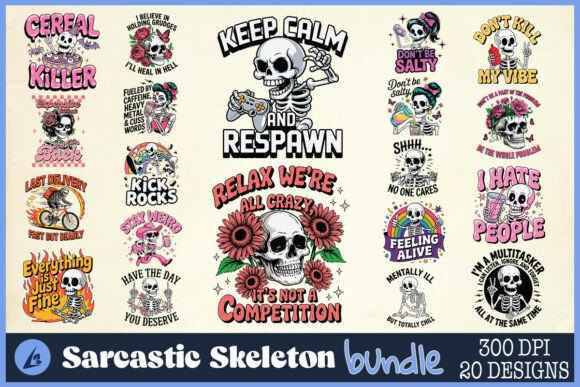 Sarcastic Skeleton SVG Bundle: A Designer’s Real-World Review