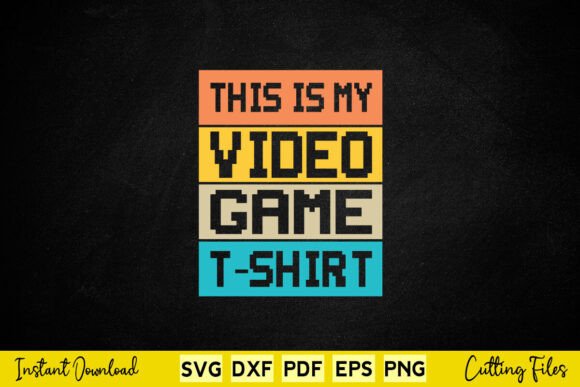 This Is My Video Game T-Shirt Design Review